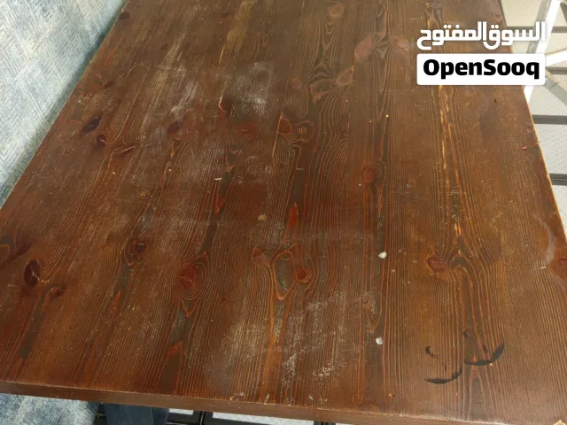 طاوله طعام خشب كبيره