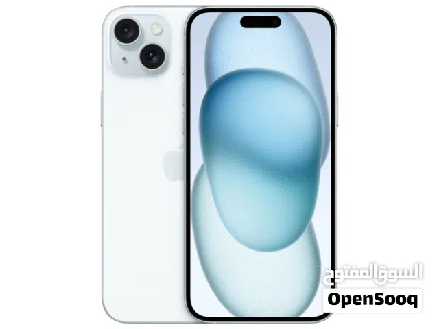 Iphone 15 plus ice blue 128 gb-99% battery under warranty no single Stain