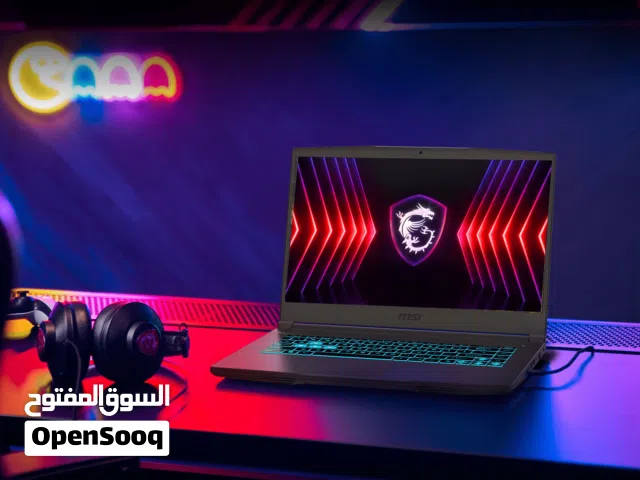 لابتوب msi thin15 شبه جديد مستعمل شهر ب الباكو بسعر حرقق
