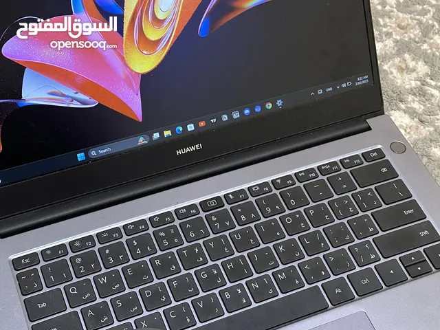 Laptop Huawei d14 لاب توب هواوي دي14 قمة ف النظافة كانة جديد اقرا لوصف بسعر لقطة