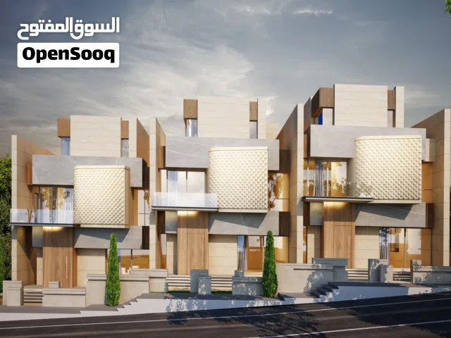 فلل متلاصقة بمساحات 610-630 متر وبأعلى المواصفات