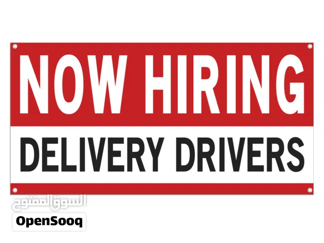 Urgent Hiring Delivery Drivers
