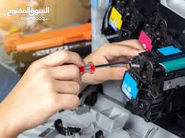 خدمة صيانة احترافية لآلات التصوير والطابعات