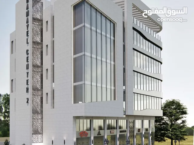 مكتب 66 متر مربع جديد في عمارة جديدة في شارع الارسال للايجار