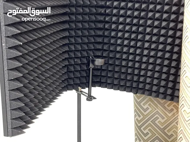 استاند وعازل لضوضاء للمايك 12 ريال