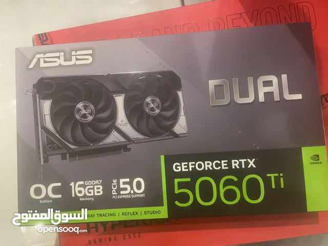 ASUS DUAL RTX 5060 ti 16 GB very good كرت شاشة 5060 تي اي من اسوس حالة ممتازة