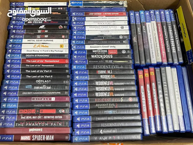 العاب مستخدم PS4 و PS5 و Xbox