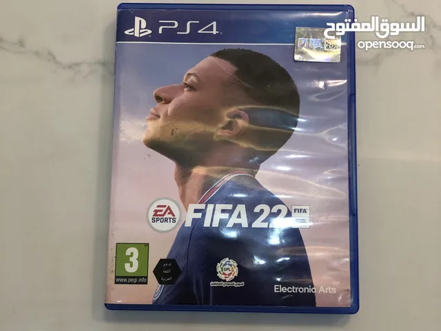 سيدي بلايستيشن 4 فيفا 2022 مستعمل بحالة الجديد