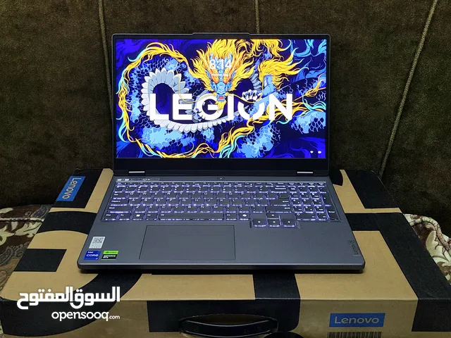 لابتوب لينوفو قيمنق نظيف شبه جديد Lenovo Legion 5 (2024)