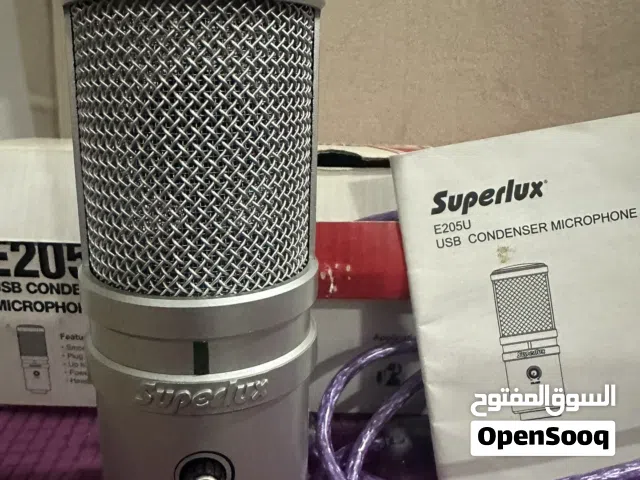 مايكروفون كيمنك تسجيل بودكاست يو اس بي  Superlux e205u usb