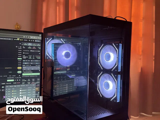 Pc بيسي rtx 5070 مستخدم اقل من شهر