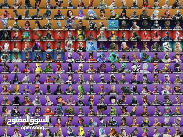 حساب فورتنايت شيطون 250 سكن