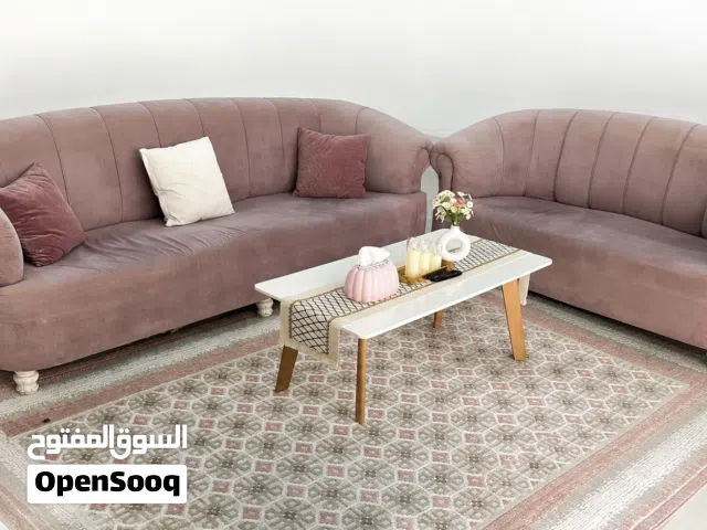 طقم كنب من قطعتين-Modern 2-piece sofa set