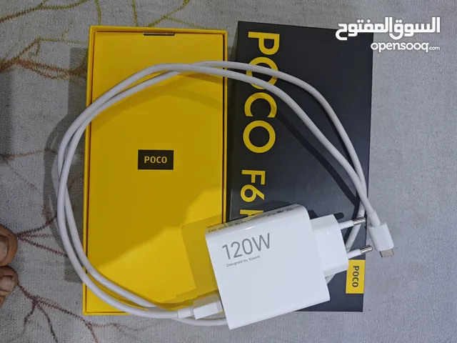 استعمال شهر ونص بحاله ممتازه POCO F6 PRO ذاكره 512 تفحص نظافه الجهاز