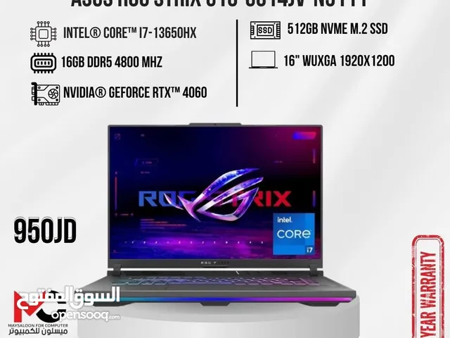 لابتوب ايسوس اي 7 Laptop Asus I7 Rog بافضل الاسعار
