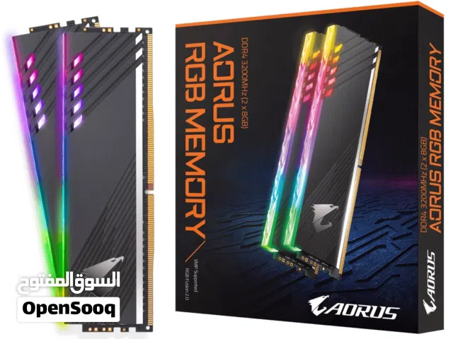 Ram Aorus 16GB 3200hz 8*2 مستعمل