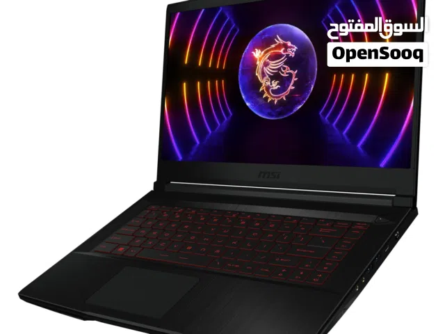 لابتوب MSI Thin GF63 – خفيف على الشنطة... بس ثقيل بالأداء! مع كرت RTX 4060 وشاشة 144Hz، جهّز حالك