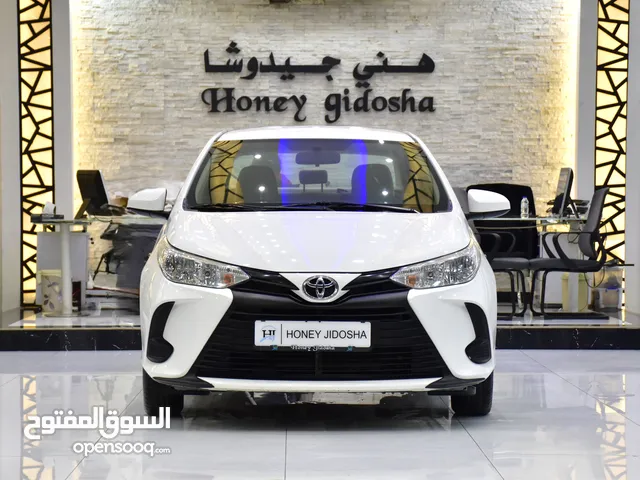 Toyota Yaris 1.5L ( 2022 Model ) in White Color GCC Specs