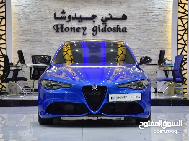 Alfa Romeo Giulia Q2 Veloce ( 2023 Model ) in Blue Color GCC Specs