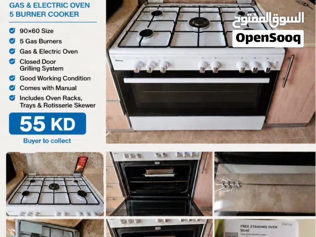 Wansa 90×60 Free Standing Oven / Cooker