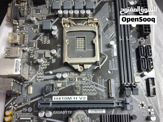 بورد H410 انتيل + سماعة+ قطع متنوعة للبيع باسعار حرق   ... [ التفاصيل بالوصف ]
