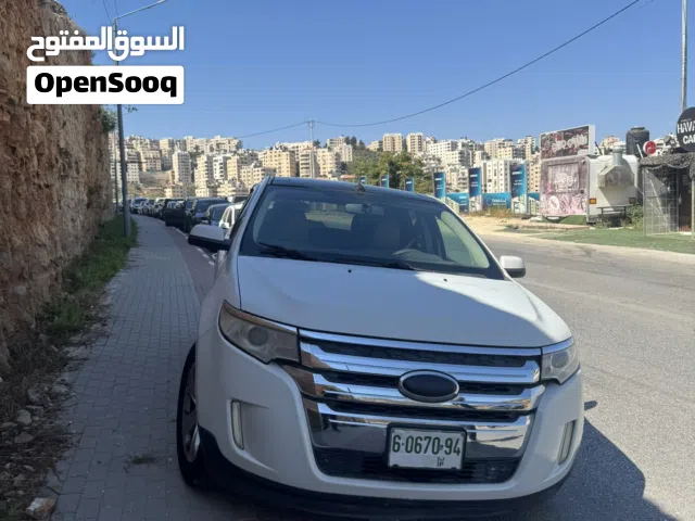 فورد ايدج 2013 جب مش ناقصو غير الصلاة ؏ النبي لون ابيض داخليه مميزة تحكم ستيرنج كراسي جلد لانوراما ف