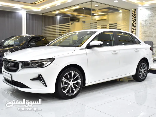 Geely Emgrand ( 2024 Model ) in White Color GCC Specs