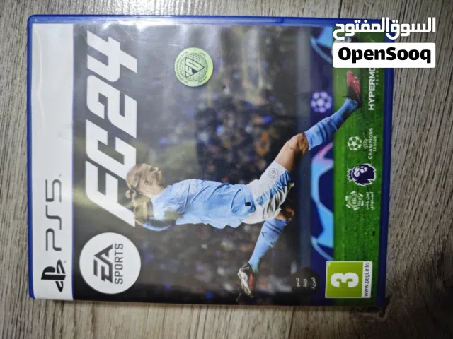 دسكة بلايستيشن FC24 لي بلايستيشن فايف 5