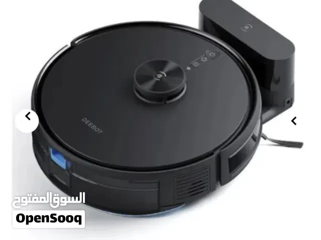 روبوت مكنسة Ecovacs بقدرة شفط 6500 باسكال، أسود