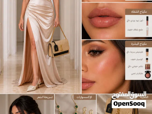 فستان سهرة جديده