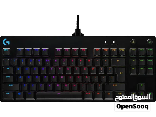 كيبورد Logitech نظيف Logitech G Pro Mechanical Gaming Usb Keyboard - Black