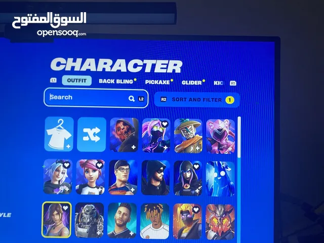 Fortnite Accounts and Characters for Sale in Dubai