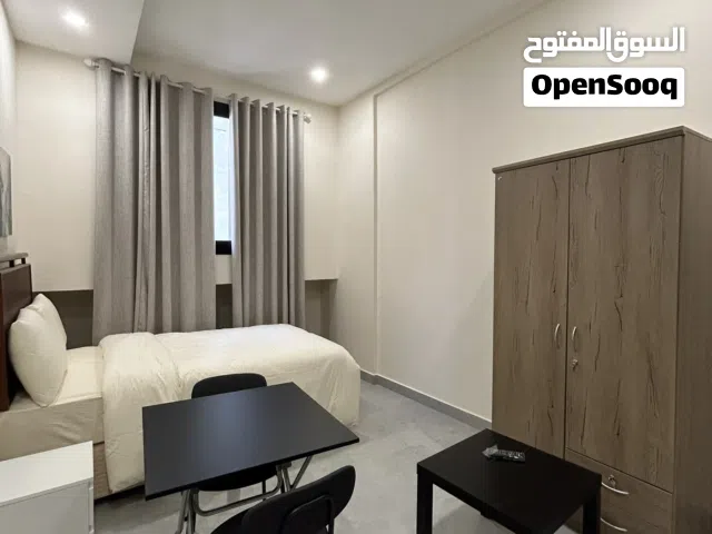للإيجار للوافدين فقط استوديو مفروش  For expats only for rent studios in bned elqar