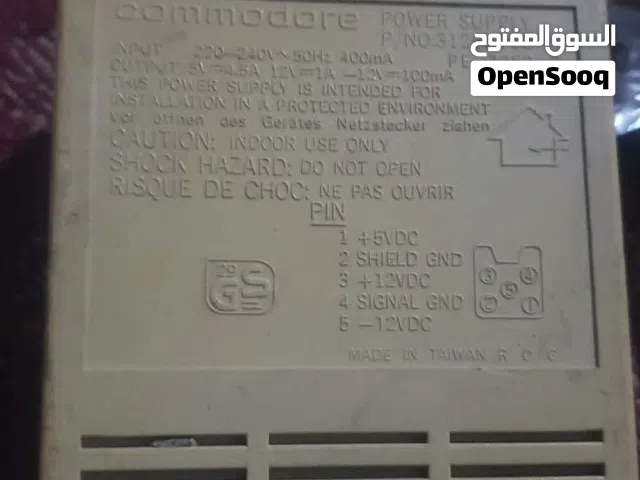 محول كهرباء أصلي لجهاز Commodore 64C