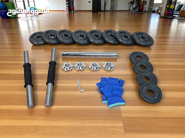 طقم دمبلص 15kg جديد يتوفر لدينا خدمة توصيل لجميع محافظات العراق ملاحضه التواصل عبر الواتساب