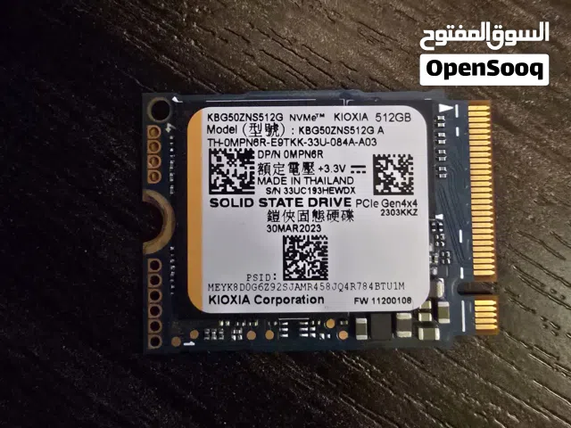 KIOXIA 512GB NVMe SSD