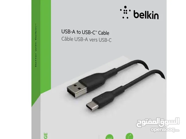 Belkin Boost Charge Usb-A To Usb-C Cable 1M White /// بيلكين كيبل شحن 1 متر لون اسود