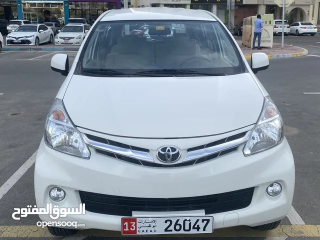 Toyota Avanza 2015 in Abu Dhabi