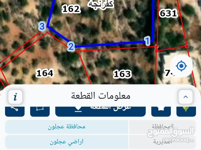 Farm Land for Sale in Ajloun Kuforanja