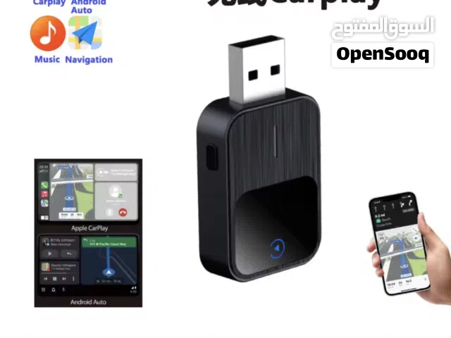 2-in-1 Wireless CarPlay & Android Auto Adapter for Cars