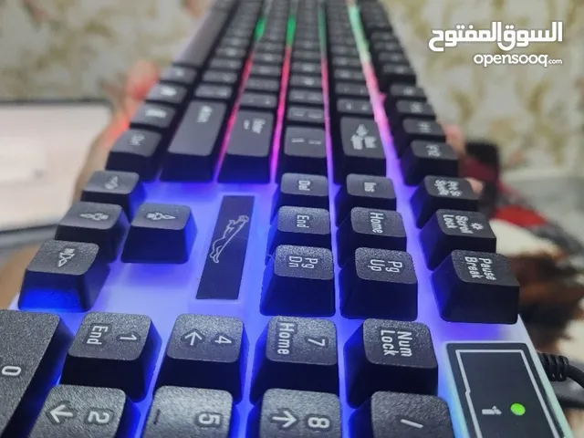 كيبورد وماوس طقم - جديد بكرتونه يجيك