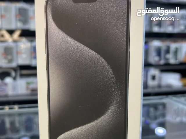 iPhone 15 Pro (1TB) ايفون 15 برو  جديد مسكر كفالة الشرق الاوسط 1 تيرا