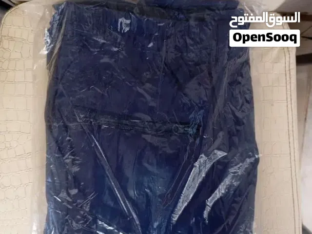 بنطلون قماش ازرق جديد وجيد رجالي