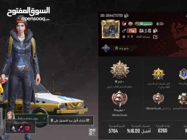 Pubg Accounts and Characters for Sale in Amman