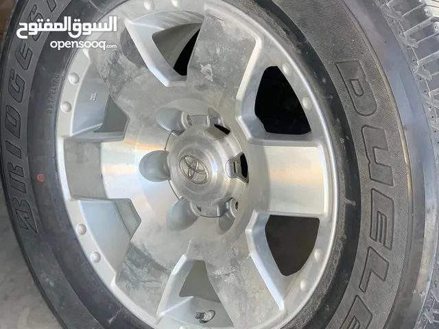 ديسكو تيوتا 17 الأصلي مع الإطار صفااار نظيف 00