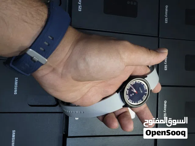 # Galaxy Watch 6 Classic أعد اكتشاف الأناقة الخالدة مع إطارها الدوار الفريد وأدائها الذكي المتفوق ال
