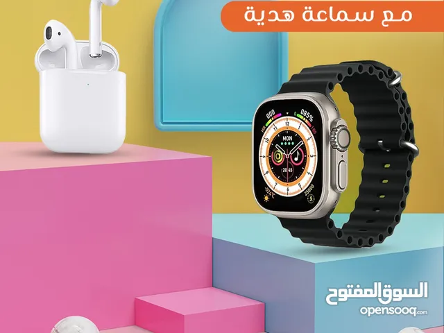 ساعة سمارت رياضية متعددة الوظائف ساعة T99 Ultra مع سماعة هدية