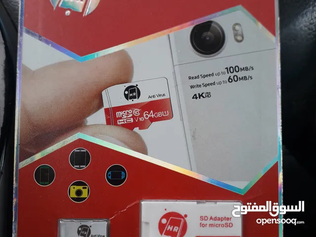 ميموري كارد micro10 (64جيجا)  جديد
