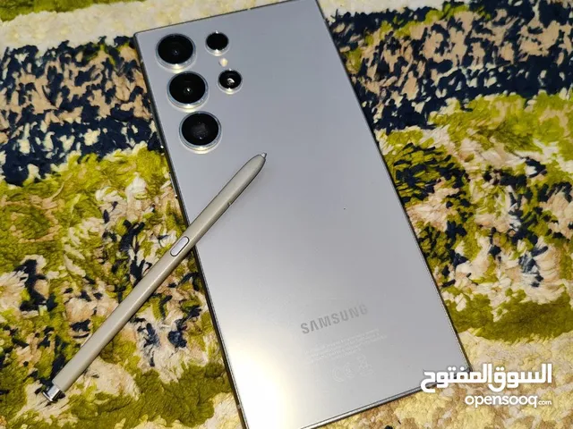 موبايل سامسونج s24 الترا مستعمل 6 اشهر بحالة ممتازه نظيف كامل الغراض موجدة المكان النجف