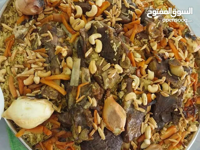 طبخات شرقية منزلية طازجة – مقلوبة، يلنجي، كبة، معمول